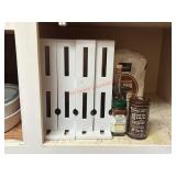 Slide out spice racks and dry goods lot