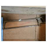 Vintage hack saw - garage