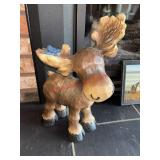 Moose Figure Decor            (Family Room)