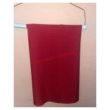 Large red table cloth (downstairs bedroom)