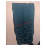 Large Green flower pattern tablecloth
