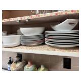 White Plates bowls and more lot