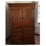 television armoire entertainment center (first