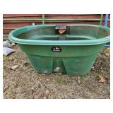 High Country Plastics stock tank - end of