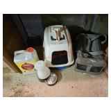 Cat care supplies- basement left room