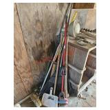 Yard tools and more- garage