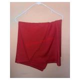 Red table cloth (downstairs bedroom)