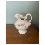 antique ironstone water pitcher(Downstairs