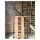 Twin bed, headboard, footboard and frame some