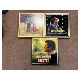 Country Vinyl records (first living room )