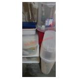 (5) Totes of Holiday Paper and more