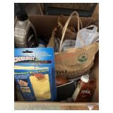 Misc Garage Lot with leather conditioners
