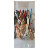 Tub of Tools (garage 1 table)
