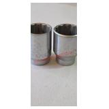 Craftsman Large Sockets (garage table 1)
