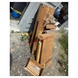 Wood Lot / Wood table with legs