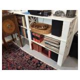 Wood Boards and Concrete Bricks Book Shelf 1PM or