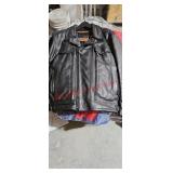 Leather jacket medium Garage one