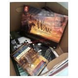 Civil war DVD's and Books lot