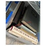 Large Lidded Tote of books