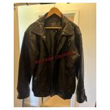 Medium Italian Stone Genuine Leather jacket