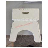 Little White Collapsible Step Stool