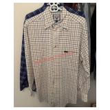 Two Small Mens Faconnable Medium Shirts