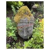 Large Concrete Statue Head      (right Side of