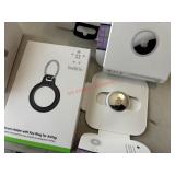 Apple Air Tag and Key Chain in box     (House 1