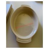 Oval Le Creuset Baking Dish