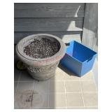 planter and tote (first house porch )