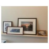 Lot o 4 photo frames