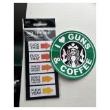 Get the hint stickys and Sticker lot