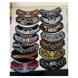 Hog / Harley Davidson Large Patch Lot Harley