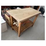 2in Thick Butcher Block Top Kitchenet