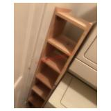 Slender Wood Rack     ( bathroom)