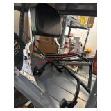 detachable chrome sissy bar and luggage rack