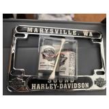 Marysville Wa Harley License Plate , Color match