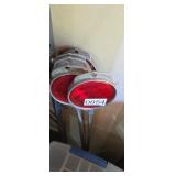 (6) Driveway Markers (garage 1 Side wall)