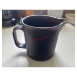 Stubby Pottery Pitcher                 (House 2