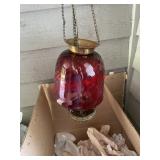 vintage light fixture (first house porch )