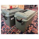 Two Empty Plastic Ammo Cans     (House 1 Main