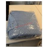 Vintage Waffle Blanket Stored in bag