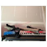 Plastic Sheeting and Barrier lot (some in rough