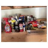 misc. chemical lot (garage 1)