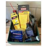 Garage box lot wedges Oils and more