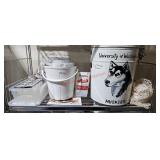 Popsicle maker, ice cream maker, storage quarts,