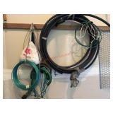 Hosing, Tie wire and Hose hardware lot