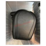 Harley Leather Rear Seats and Leather Bag lot