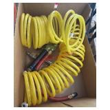 Air hose and connects