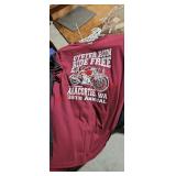 Motor cycle tee shirtsSize medium short